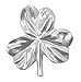 Mariposa Shamrock Napkin Weight, One Size, Silver