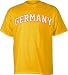Germany Yellow Arch Over Flag International T-Shirt