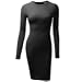 Thanth Womens Stretchy Ribbed Fabric…