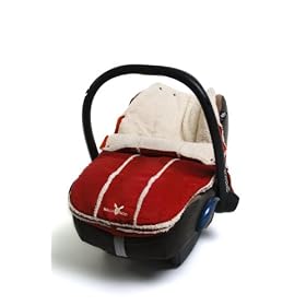 Wallaboo Newborn Footmuff (Red)