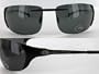 Gargoyles Diffuser, Black Frame, Polarized Smoke Lens