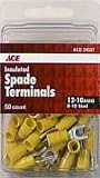 Pk/50: Ace Insulated Spade Terminal (34557)