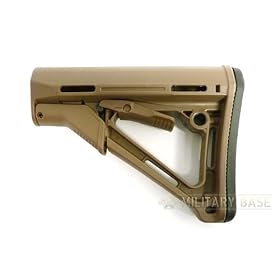 �}�O�v��MAGPUL�^�C�v PTS CTR �J�[�r���X�g�b�N/DE(�_�[�N�A�[�X) �}���CM4/M16��