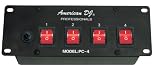 American DJ PC4 Four Channel Power Strip With Lighted Toggle Switches
