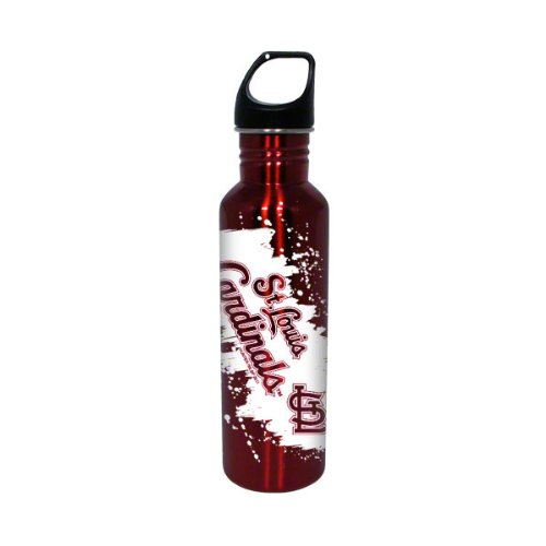 MLB St Louis Cardinals Stainless Steel Water Bottle