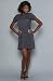 *NYC Boutique The Tee Tank Dress in Charcoal,Dresses for Women