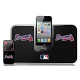 MLB Atlanta Braves Portable Premium IDock with Remote Control