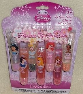 Disney Princess of The Week 7 Lip Gloss Tubes