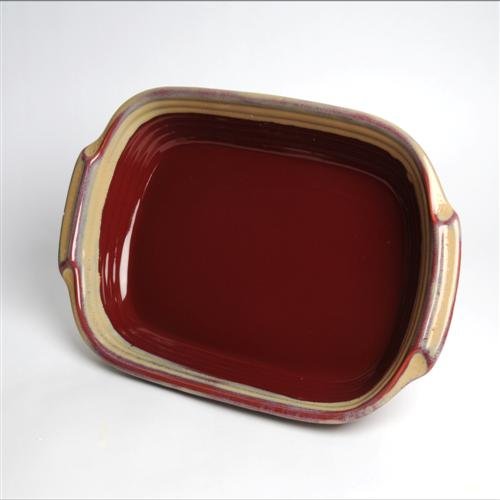 Tumbleweed Pottery 5584 Lasagna Dish - Red