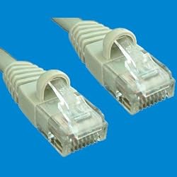 100pcs a Lot 10ft Cat5e Utp Ethernet Network Cable 350mhz Ul Gray