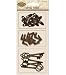 Kimberly Poloson by Fiskars Old Fashioned Flowers Package of Metal Pieces