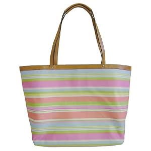 Coach Stripe/Grafitti Reversible Tote Style 13553