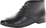 FRYE Women's Jillian Chukka Boot, Black, 9.5 M US