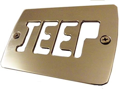 Jeep Front Polished Billet Blinker Covers for Jeep Wrangler YJ