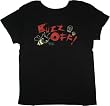 Emily the Strange juniors women's shirt tee Buzz Off Black
