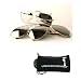 UB Gold Frame / Mirror Lens Aviator 3-Pack w/ Drawstring Sunglass Pouches