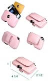 AUTHENTIC CELLET PREMIUM PINK HORIZONTAL BRAVO LEATHER CASE SIDE SNAP POUCH (with Belt Clip) for MOTOROLA RAZR V3, V3i, V3m, V3c, V3t, V3e, V3r / LG VX8700 SHINE / SANYO 6600 KATANA / SAMSUNG A900, T629, T809 - RETAIL PACKAGING