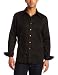 Robert Graham Men's Cactus Bloom Long Sleeve Sport Shirt, Black, Medium