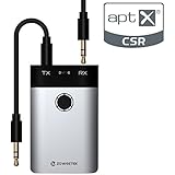 Zoweetek&reg; Bluetooth Transmitter Wireless Portable Transmitter Connected to 3.5mm Audio Devices, Paired with Bluetooth Receiver. Tv Ears, Bluetooth Dongle, A2dp Stereo Music Transmission