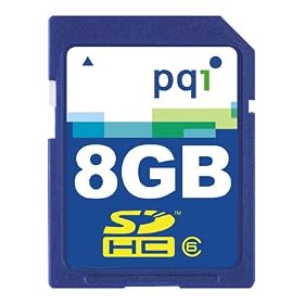8Gb PQI Memory Card for PANASONIC SDR-SW20 DIGITAL CAMCORDER PLUS FREE USB 2.0 SDHC CARD READER/WRITER