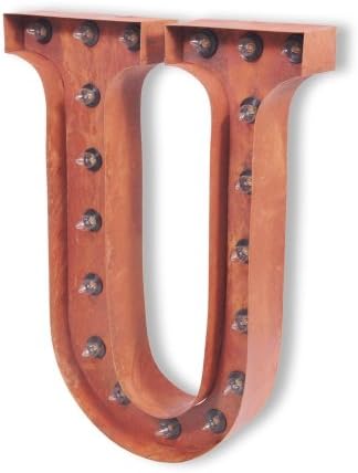 Letter U 24" Marquee Light