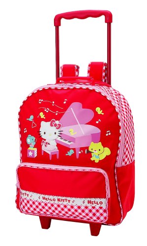 Hello Kitty Rolling Backpack : Piano