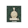 Cornell Univ "Cornell" Basketball Charm/Pendant -14K/10K, Stainless Steel or Gold Plated