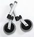 `Swivel Walker Wheels 5 By Carex (pair)