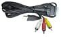 Clarion CCA723 iPod Audio Control/Video Playback Interface Cable for MAX685BT, VRX785BT