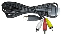 Clarion CCA723 iPod Audio Control/Video Playback Interface Cable for MAX685BT, VRX785BT