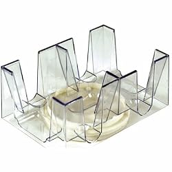 Six Deck Revolving Canasta Tray