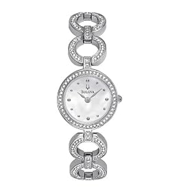 Bulova Women's Crystal Watch #96T61