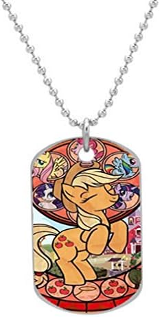 My Little Pony Friendship is Magic Custom Fashion Design Chain Dog Tag Necklace Pendant