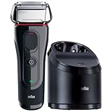 Braun - Afeitadora Series 5 - 5070 cc con sistema de carga y autolimpieza Clean & Renew