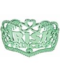 St. Patricks Day Irish Princess Green Tiara Crown Hat