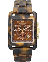 Michael Kors Watch, Womens Chronograph Tortoise Acetate Bracelet MK5497