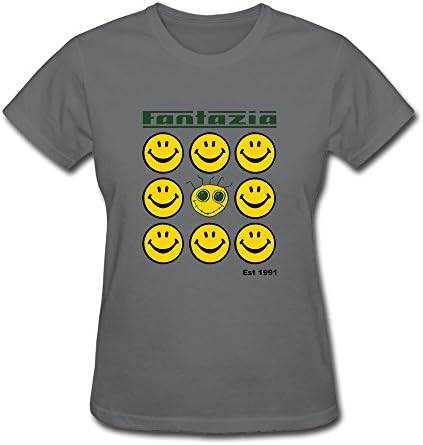 Sunflower Women T-shirts Fashion Cute Emoticon DeepHeather SizeS