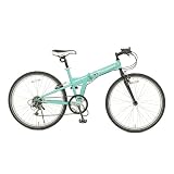 Franspeed [ フランスピード ] Vingt-six [ ヴァンシス ] 26インチ フォールディング クロスバイク / CLAIR BLEU (クレールブルー)
