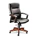 HON 5001JSS11 - 5000 Series Executive High-Back Swivel/Tilt Chair, Black Leather/Henna Cherry-HON5001JSS11