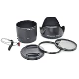 Kiwifotos 6-Piece Lens Kit for Fujifilm FinePix S3200, S3250, S3280, S3300, S3350, S3400, S3450, S4000, S4050, S4080 - includes lens adapter, lens hood, filters and more