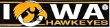 IOWA HAWKEYES NCAA decal bumper sticker