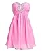 Fashion Plaza Strapless Graduation Cocktail Party Dress D0140