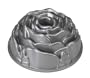 Nordic Ware Platinum Rose Cast Aluminum Bundt Pan