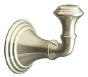KOHLER K-10555-BN Devonshire Robe Hook, Vibrant Brushed Nickel