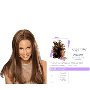 Beverly Johnson Lace Front Remy 100% Human Hair Wig TRUTH 414co1fe KL. AA300 Beverly Johnson Lace Front Remy 100% Human Hair Wig TRUTH