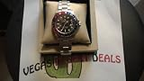 Rolex Mens Stainless Steel Gmt II Black Dial