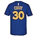 NBA Golden State Warriors Stephen Curry #30 Men's 7 Series Name & Number Short Sleeve Tee, Large, Blue