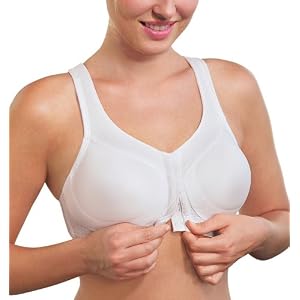Glamorise Women's Front Close Full Figure Sports Bra  #1206