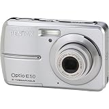 Pentax Optio E50 8.1MP Digital Camera with 3x Optical Zoom (Silver)