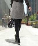 DKNYC Tweed A-Line Skirt